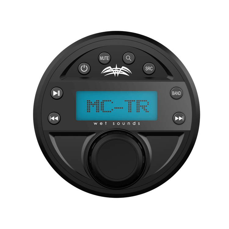 MC-TR | Wet Sounds Wired Transom / Auxiliary Remote Front