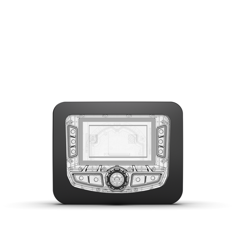 WS-MC-20-FMK | Wet Sounds Flush Mount Kit for WS-MC-20 Front View
