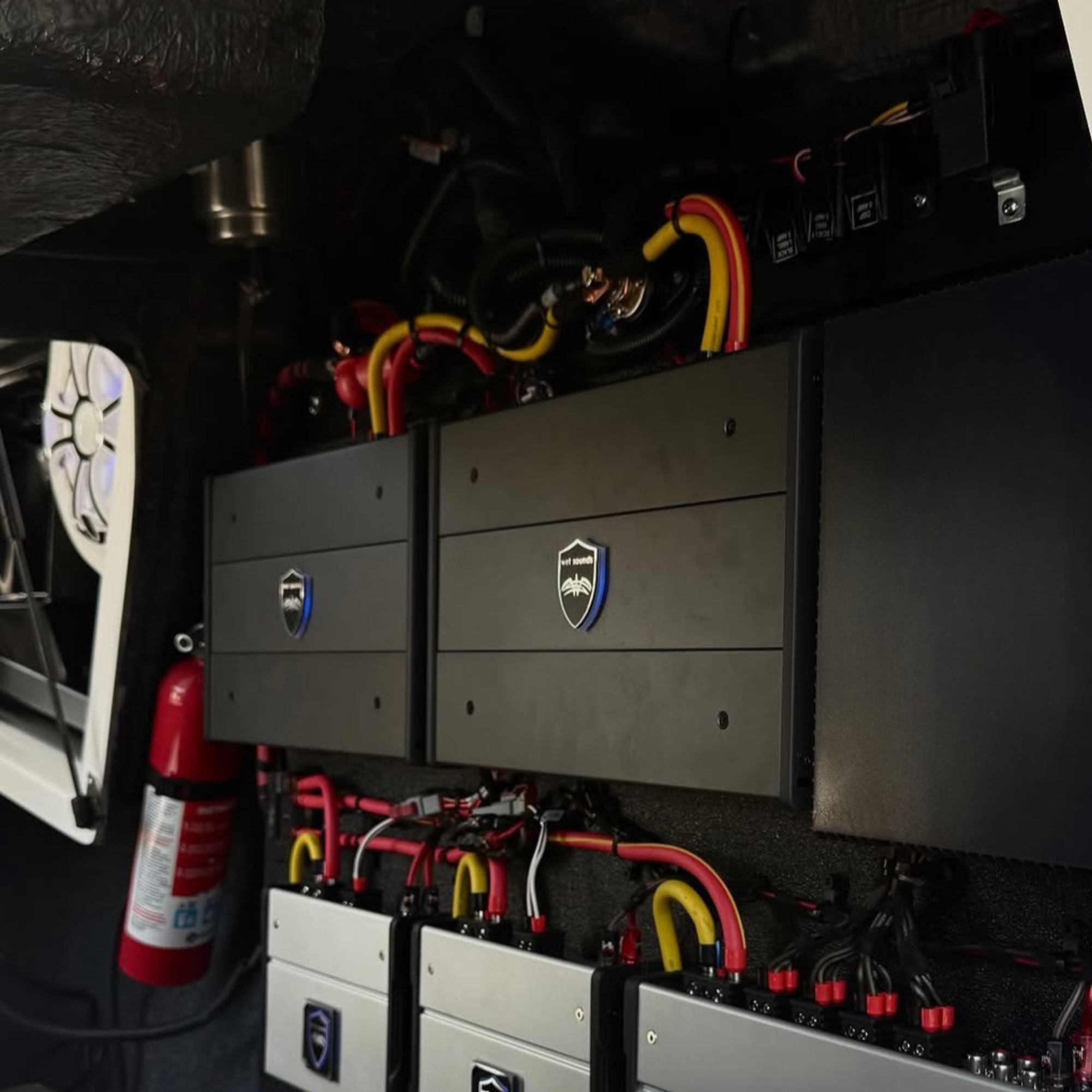 Load video: Marine amplifiers are specialized audio amplifiers designed for use in marine...
