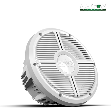 RECON 10 FA-XW-W | 10-inch Free-air Marine Subwoofer 4Ω White with XW White Grille