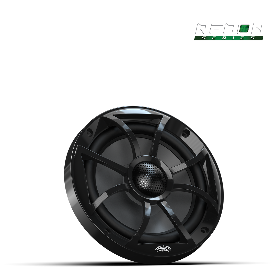 6.5-inch RECON speaker with XS-Black grille and composite cone detail