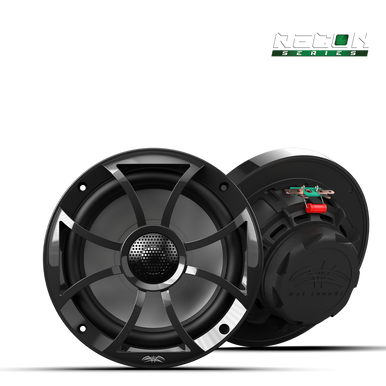 RECON 6 BG | 6.5-inch High-Output Component Style Coaxial Speakers w/ XS-Black Grilles