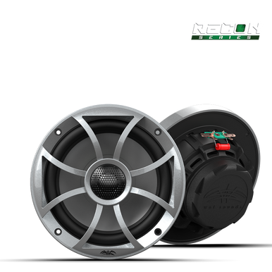 RECON 6-S | 6.5-inch High-Output Component Style Coaxial Speakers w/ XS-Silver Grilles