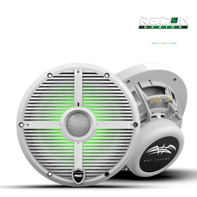RECON 8 XW-W RGB V3 | White Coaxial Speakers