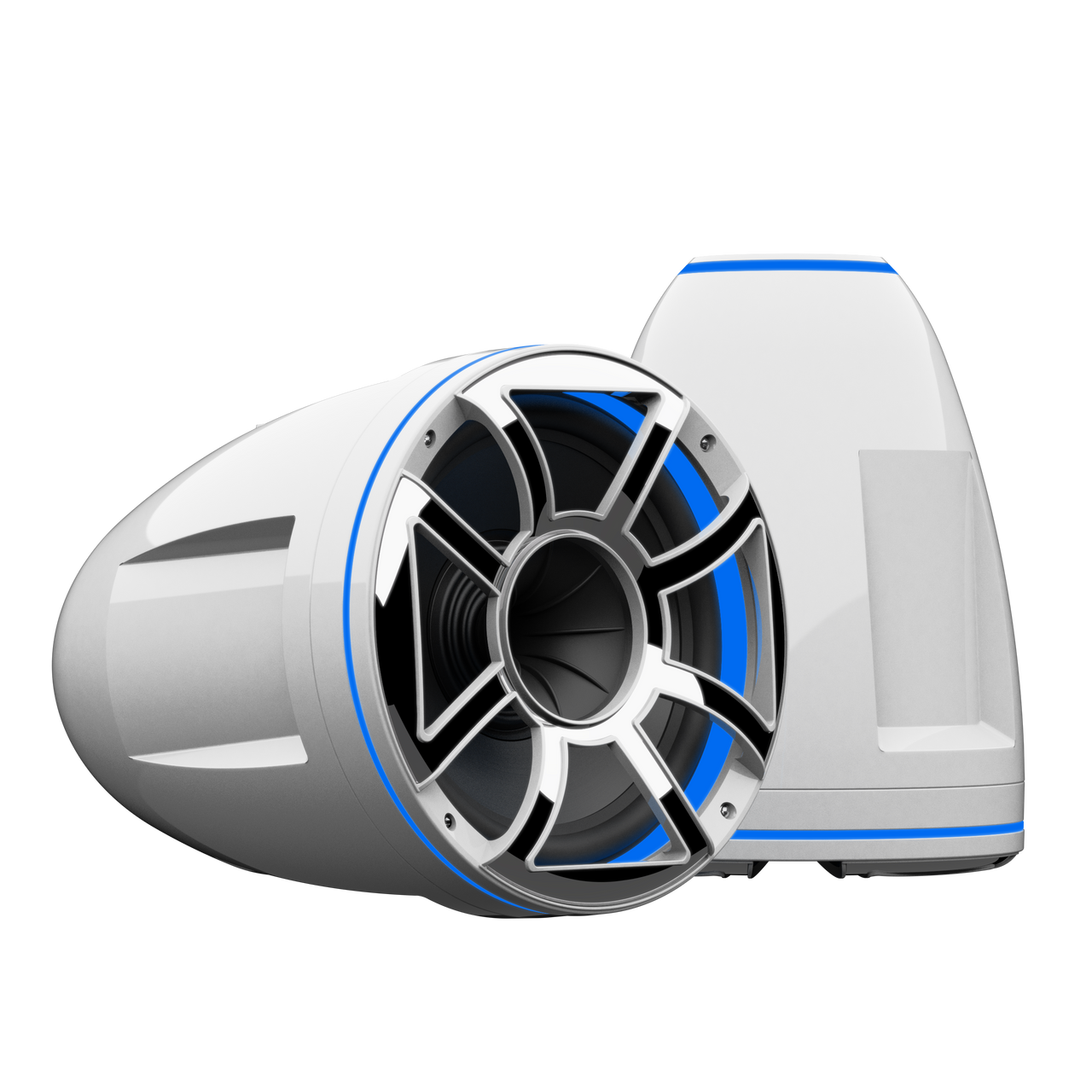 REV 12 HD | White Revolution HD Series 12-inch Tower Speakers