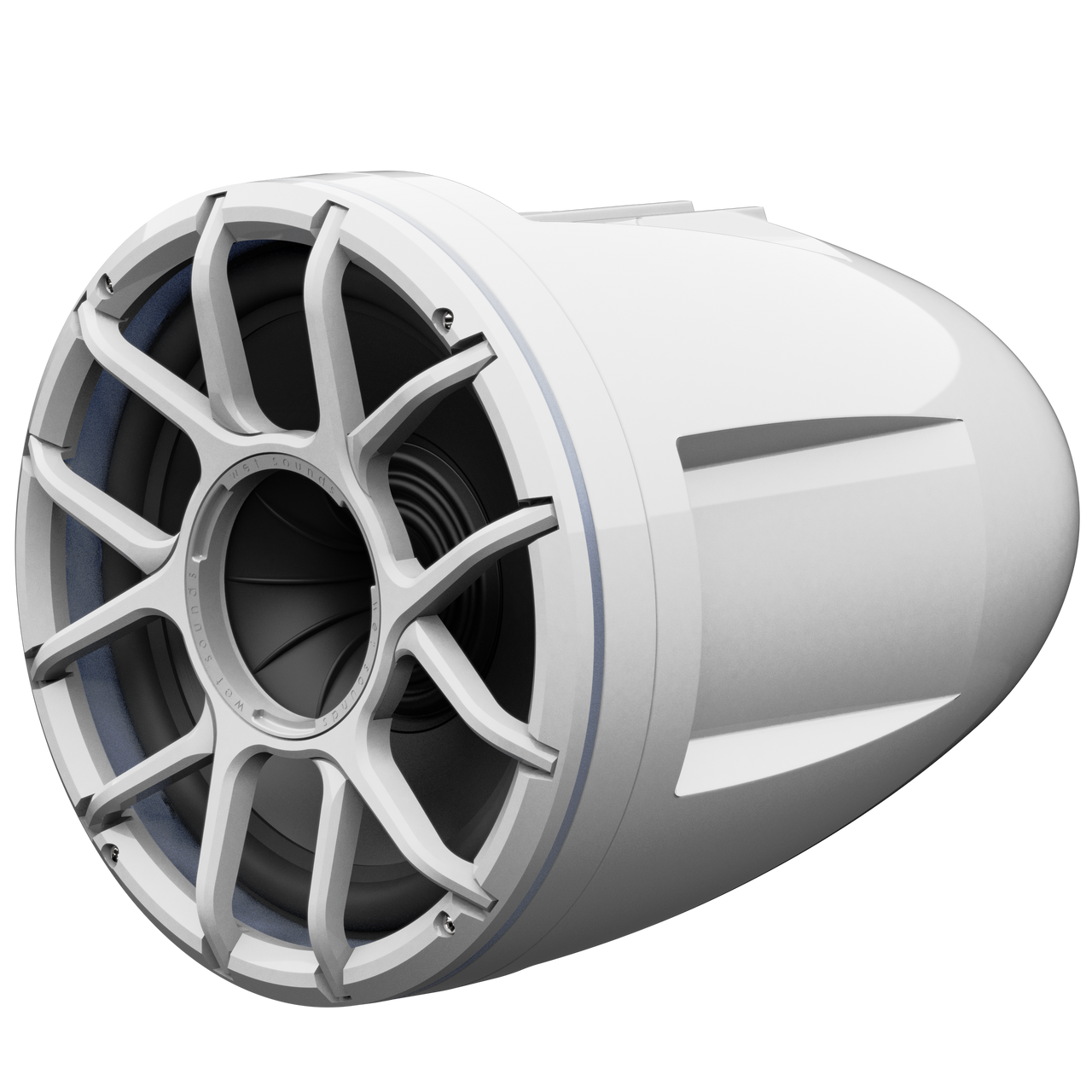 REV 12 HD | White Revolution HD Series 12-inch Tower Speakers