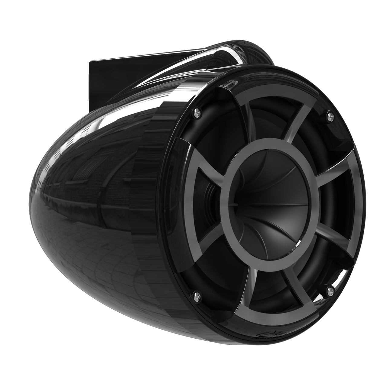 REV 8 B V2 | Gloss Black Revolution Series 8-inch Tower Speakers