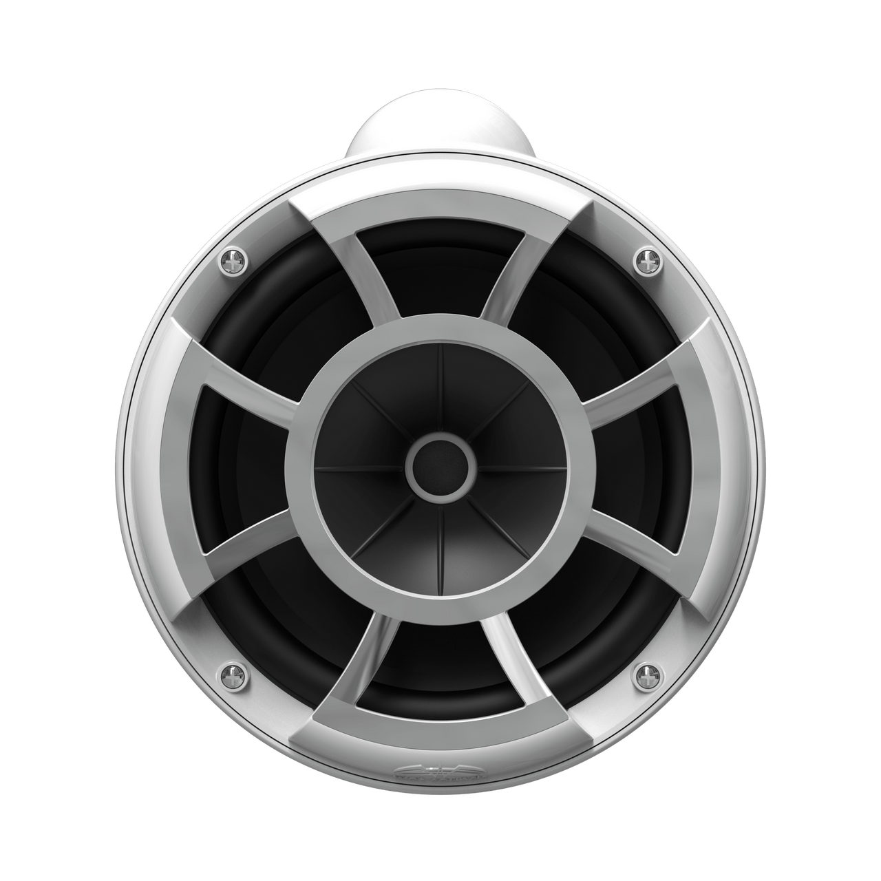 REV 8 W V2 | Gloss White Revolution Series 8-inch Tower Speakers