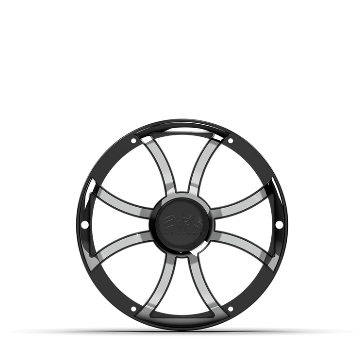 REVO 10 XS-B-SS GRILLE V3 | REVO 10-inch Black XS Stainless Steel Subwoofer Grille
