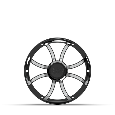 REVO 10 XS-B-SS GRILLE V3 | REVO 10-inch Black XS Stainless Steel Subwoofer Grille