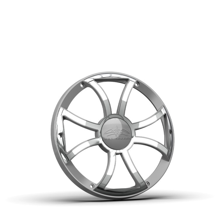 REVO 10 XS-G-SS GRILLE | REVO 10-inch Gunmetal Stainless Steel XS Subwoofer Grille