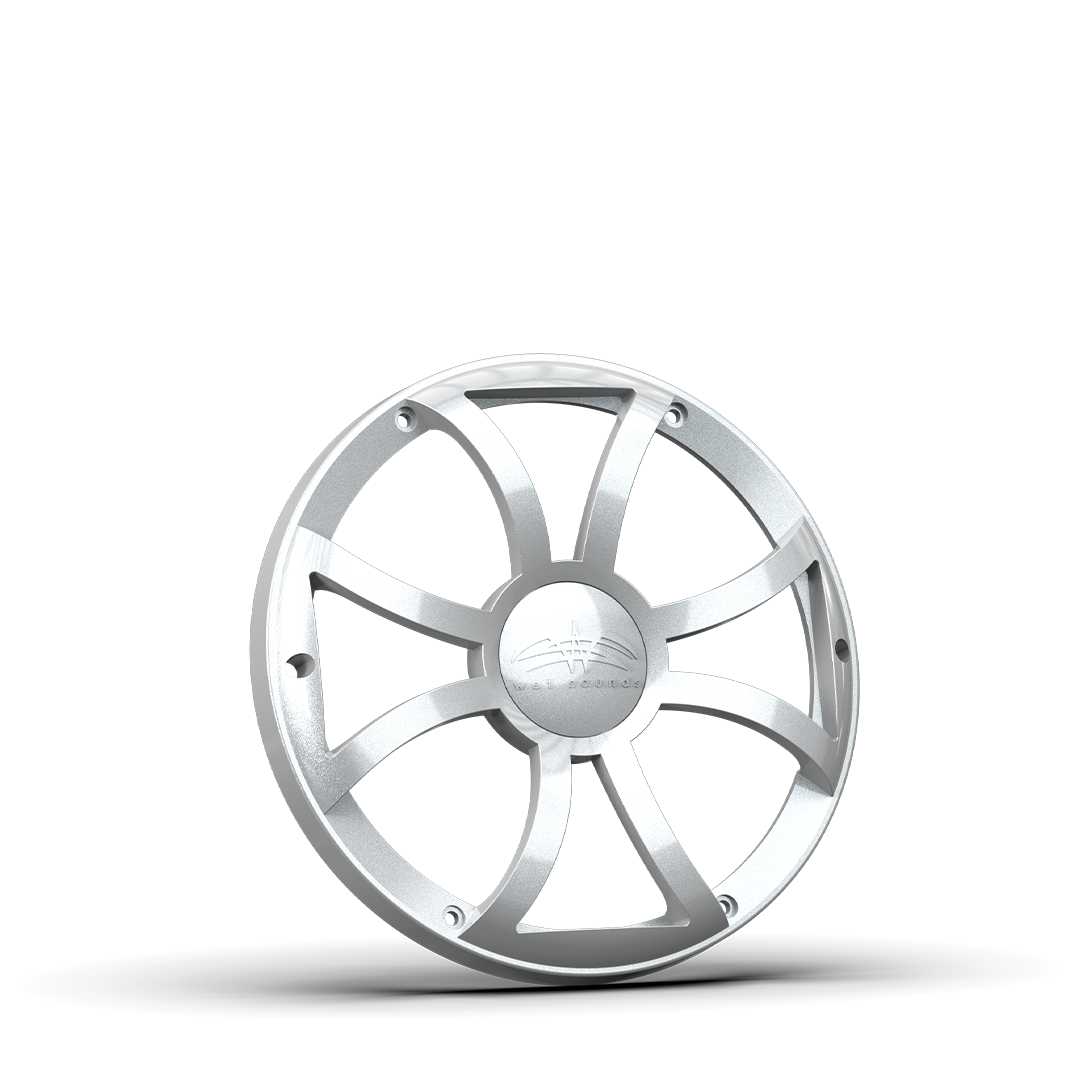 REVO 10 XS-S GRILLE | REVO 10-inch Silver XS Subwoofer Grille