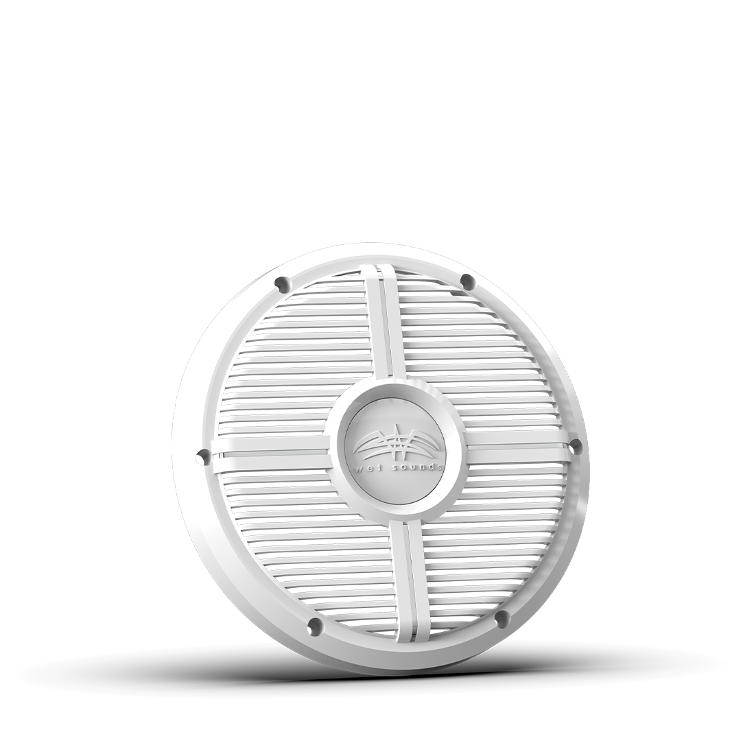 REVO 10 XW-W GRILLE V3 | REVO 10-inch White XW-W Subwoofer Grille