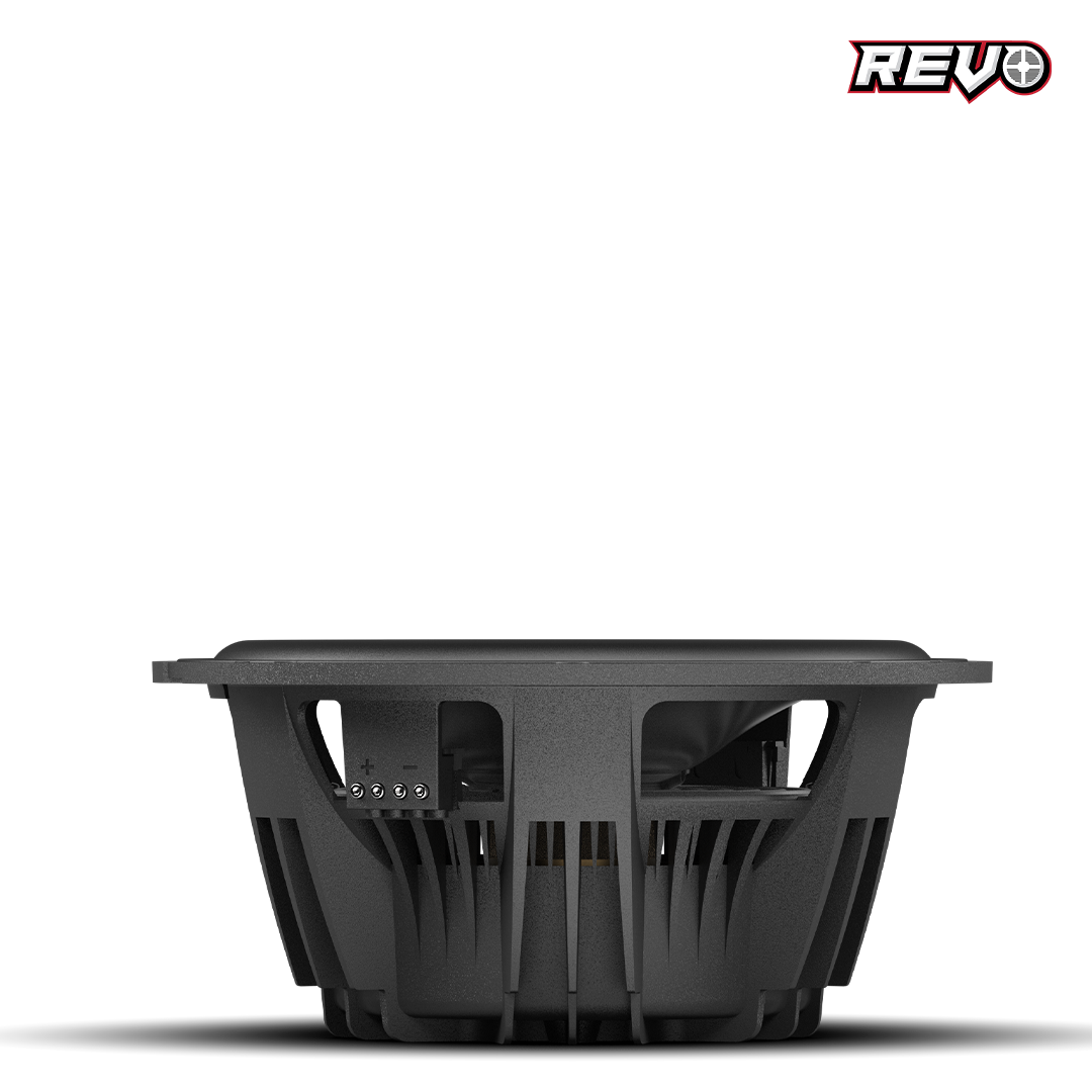 Wet Sounds™ REVO Series 12-inch Free-Air Marine Subwoofer - 2Ω Black Side