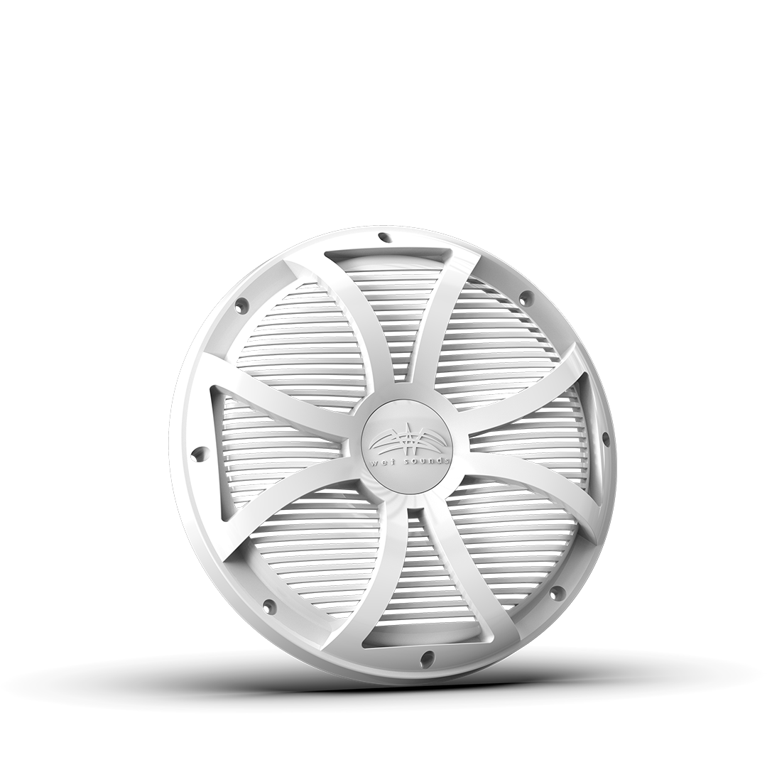 REVO 12 SW-W GRILLE V3 | REVO 12-inch White SW Subwoofer Grille