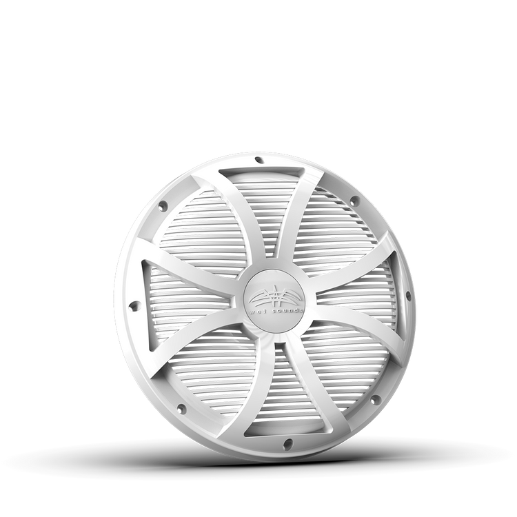 REVO 12 SW-W GRILLE V3 | REVO 12-inch White SW Subwoofer Grille