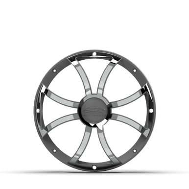 REVO 12 XS-G-SS GRILLE | REVO 12-inch Gunmetal Stainless Steel XS Subwoofer Grille