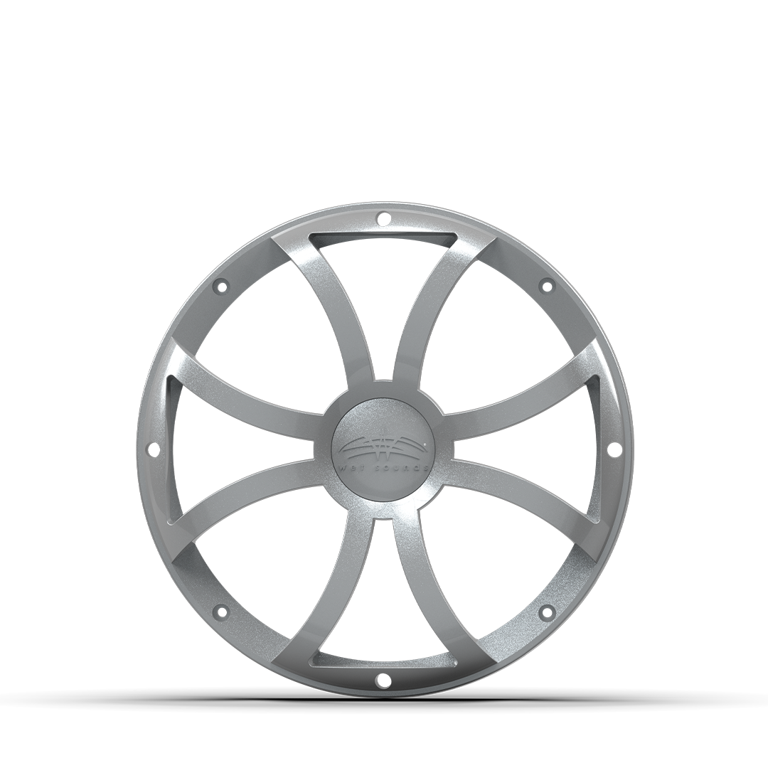REVO 12 XS-S GRILLE | REVO 12-inch Silver XS Subwoofer Grille