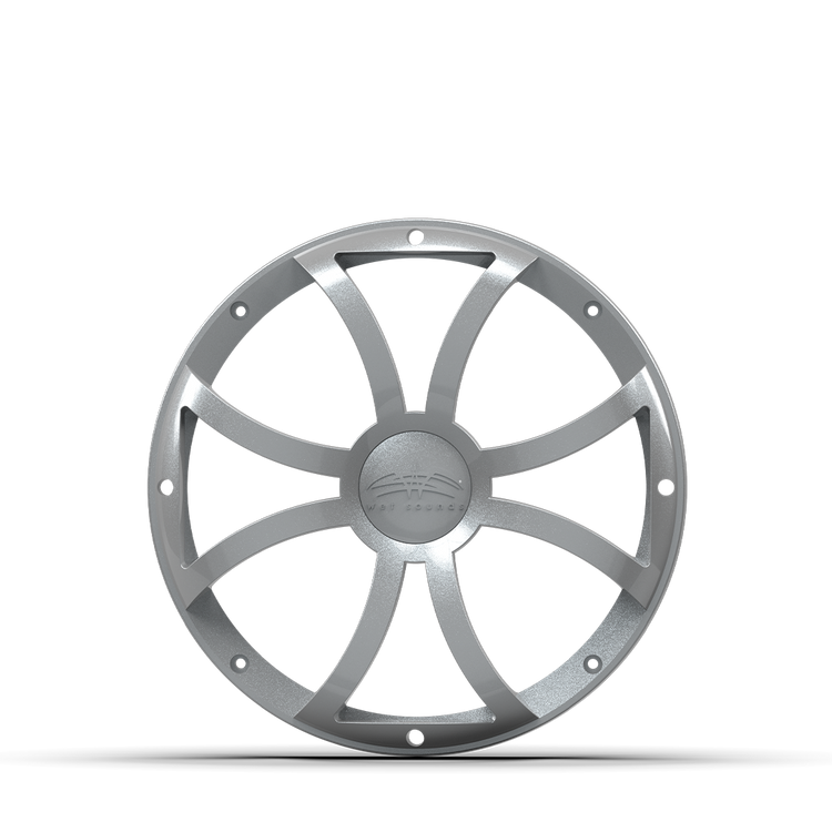REVO 12 XS-S GRILLE | REVO 12-inch Silver XS Subwoofer Grille