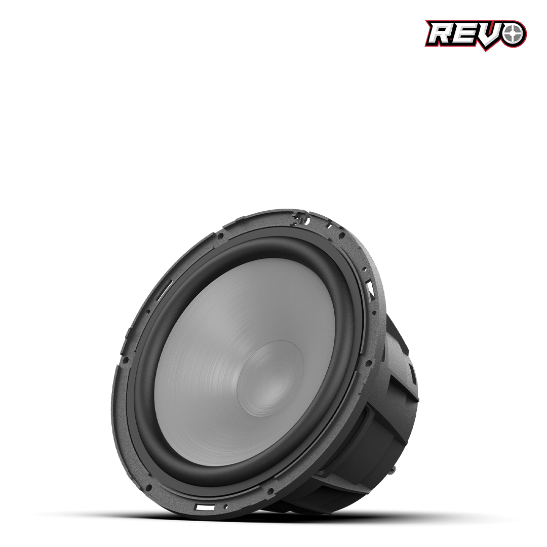 Wet Sounds™ REVO Series 8-inch Free-Air Marine Subwoofer - 4Ω Black Front Left