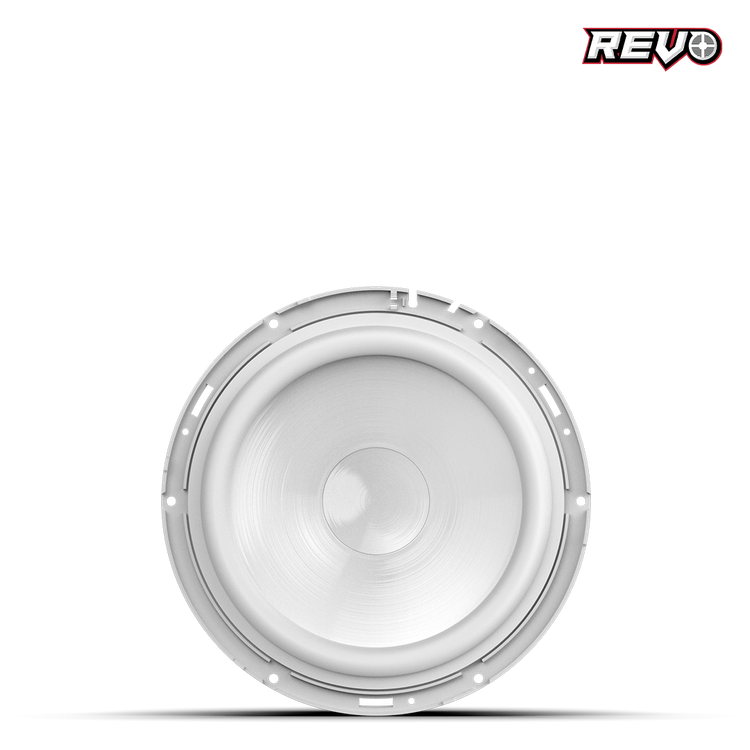 Wet Sounds™ REVO Series 8-inch Free-Air Marine Subwoofer - 4Ω White Front
