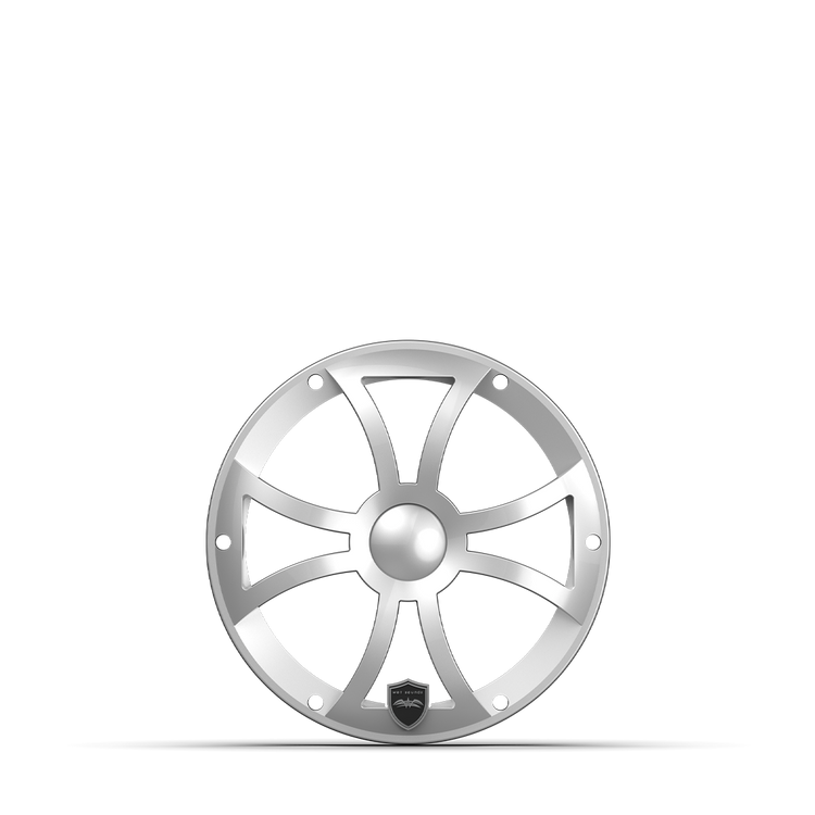 REVO 8 FA XS-S GRILLE V3 | REVO 8-inch XS Silver Free-air Subwoofer Grille
