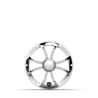 REVO 8 FA XS-W-SS GRILLE | REVO 8-inch XS White Stainless Steel Subwoofer Grille