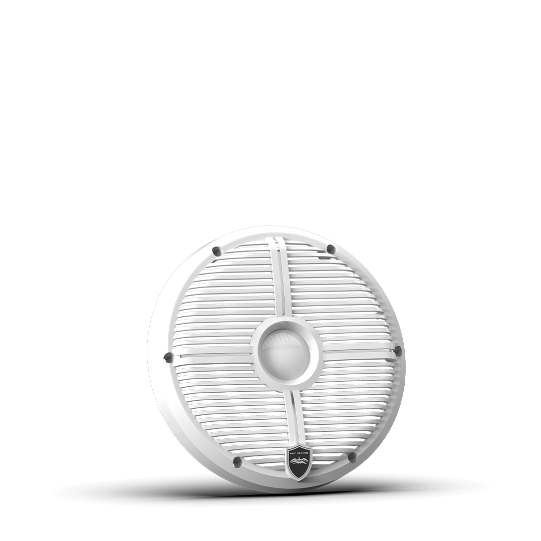 REVO 8 FA XW-W GRILLE V3 | REVO 8-inch XW White Free-air Subwoofer Grille