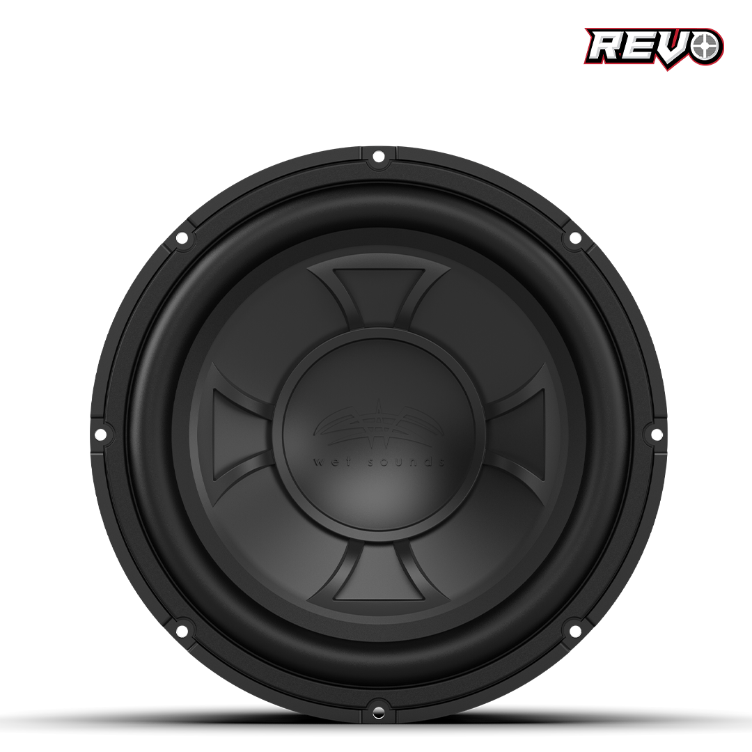 Wet Sounds REVO Series XXX 12-inch SPL Marine Subwoofer - Dual 2Ω Black