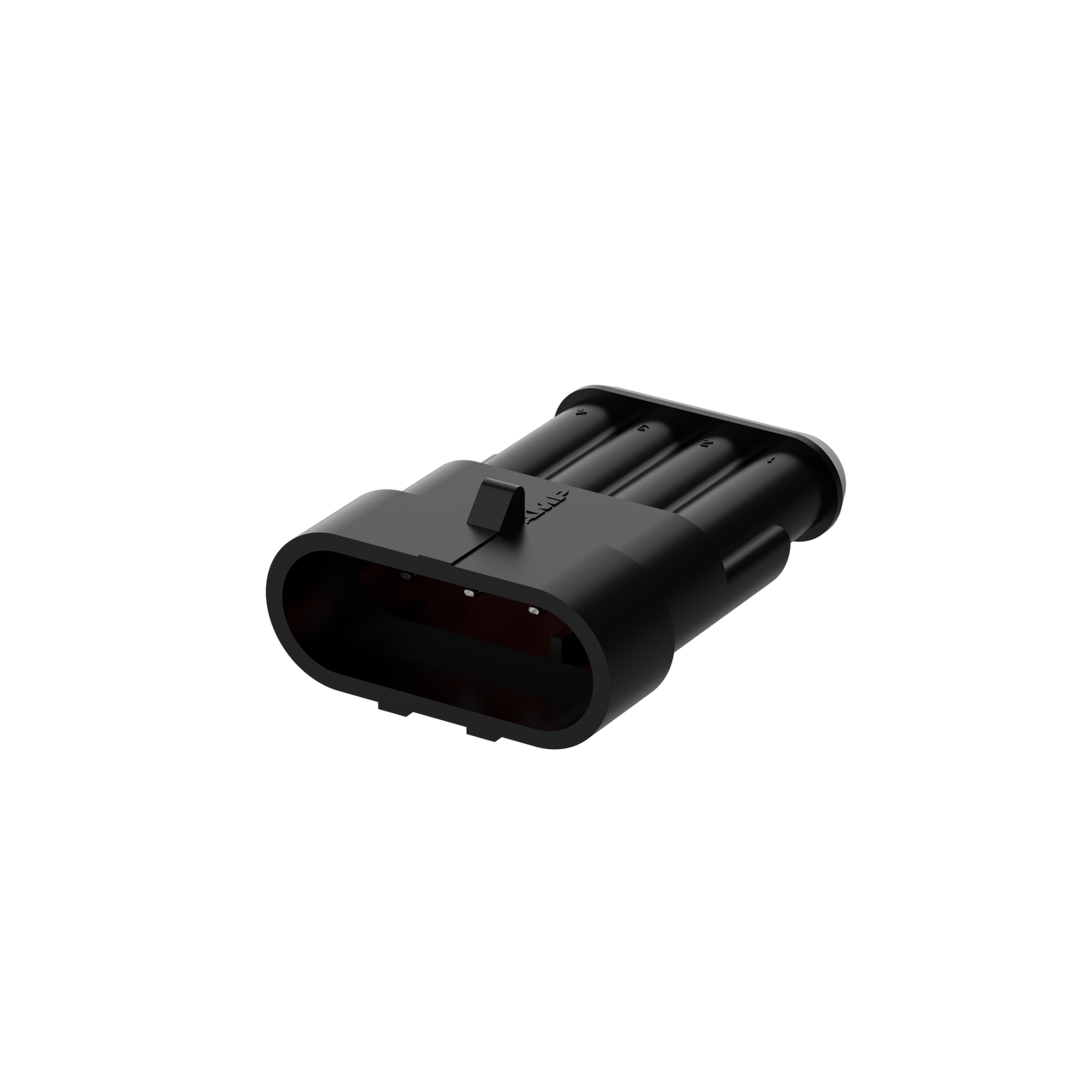 4-Pin Waterproof Female RGB Connector Kit with Pins