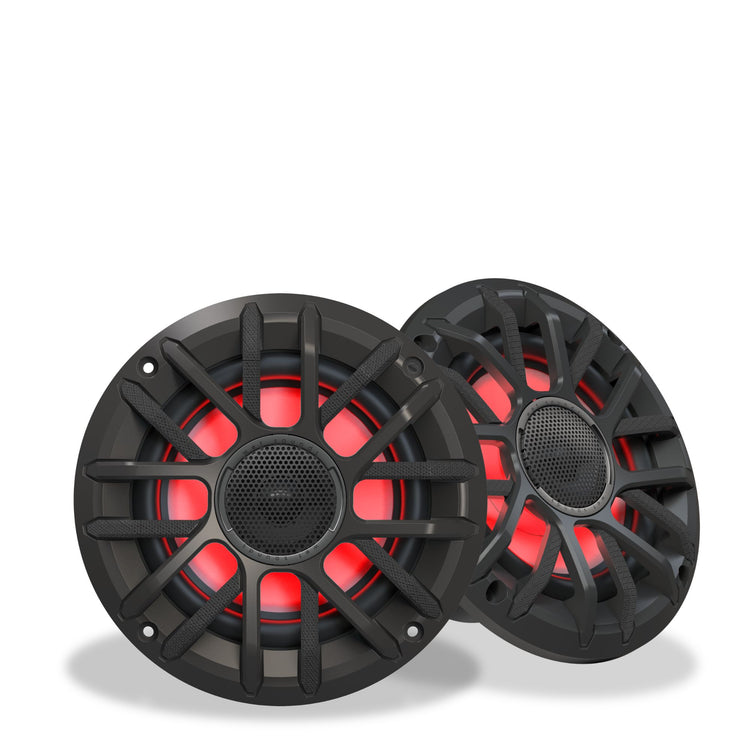 Scout 6 | 6.5" Coaxial Speakers | Dark Titanium, White | RGB Optionality