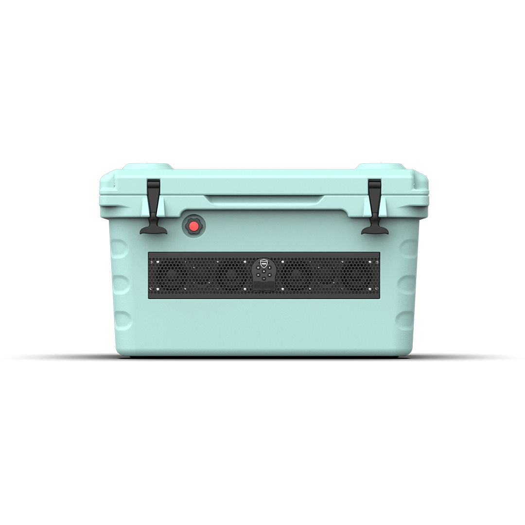 Wet Sounds SHIVR-55 Seafoam Bluetooth soundbar cooler front view