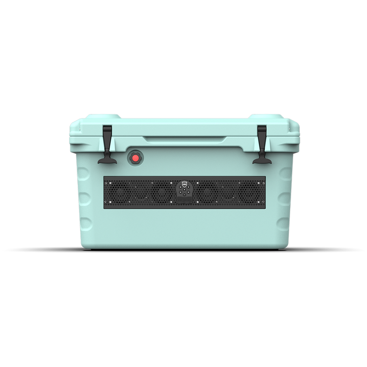 Wet Sounds SHIVR-55 Seafoam Bluetooth soundbar cooler front view