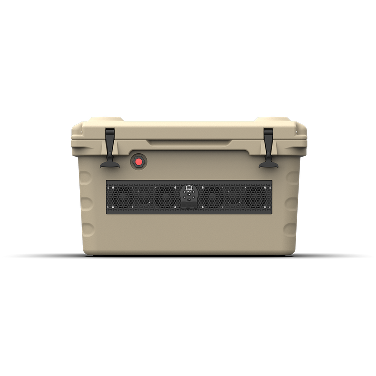 SHIVR-55-TAN | SHIVR-55 Desert Tan Bluetooth Soundbar Cooler