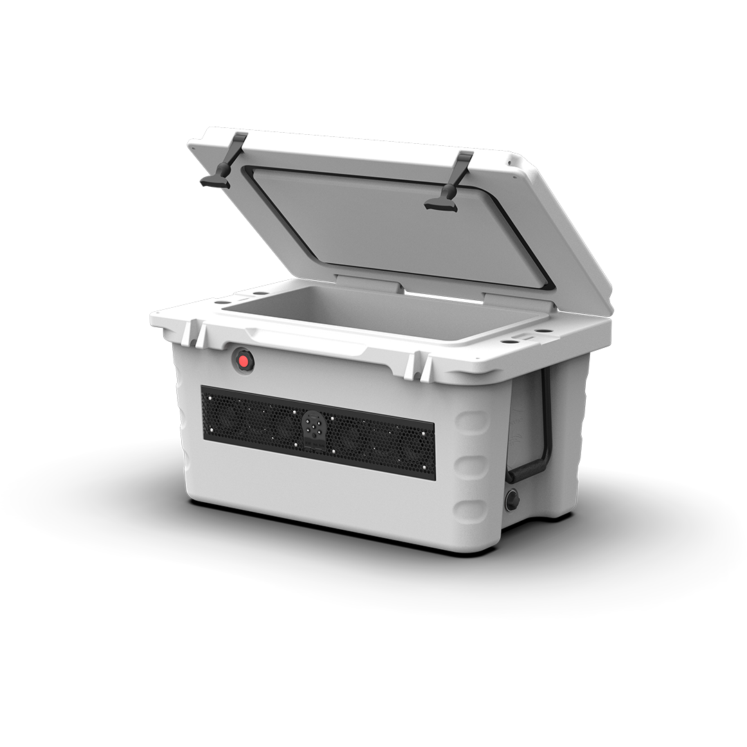 SHIVR-55-WHT | SHIVR-55 White Bluetooth Soundbar Cooler