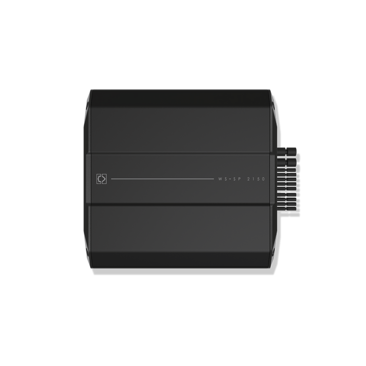 Wet Sounds Harley-Davidson saddlebag amplifier WS-SP 21500 for touring models.
