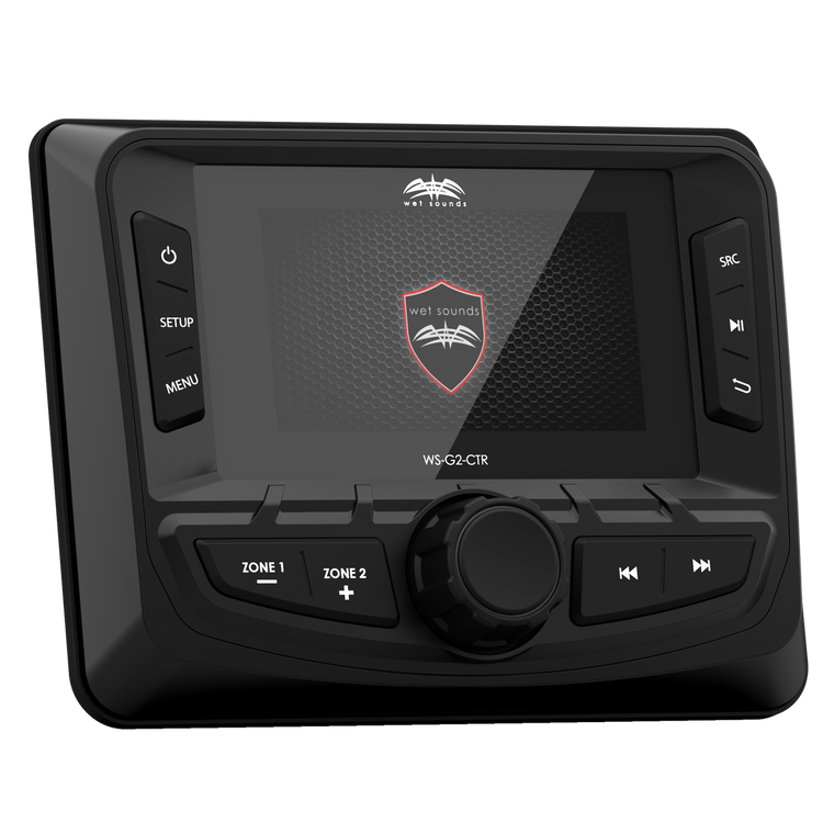 WS-G2-CTR | Wet Sounds Wired Transom With Full Color Display Side View #1