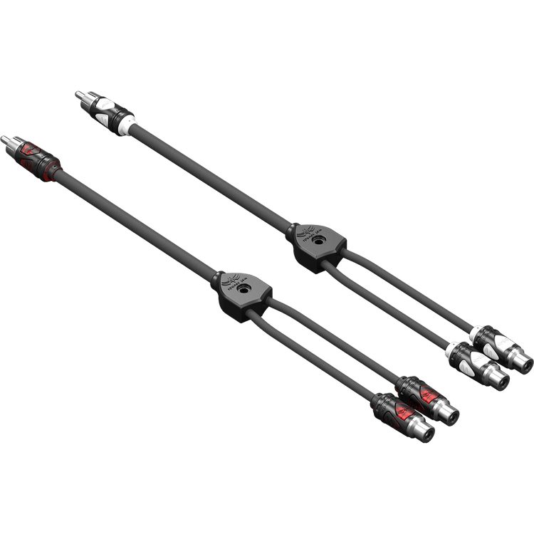 WWX-RCA M-2F Y | RCA Y Adapter Male to 2 Female