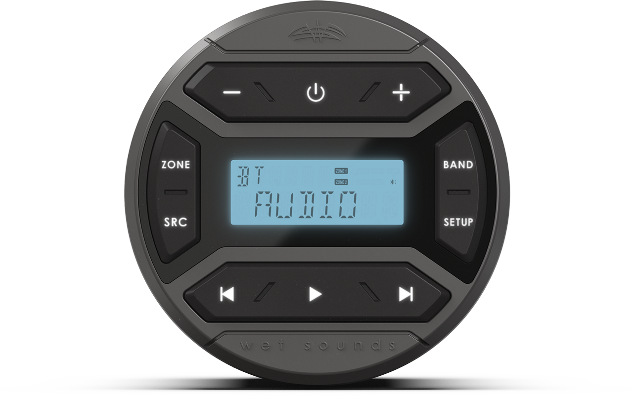 WS-MC-RND | Wet Sounds AM/FM/Digital Tuner Front View