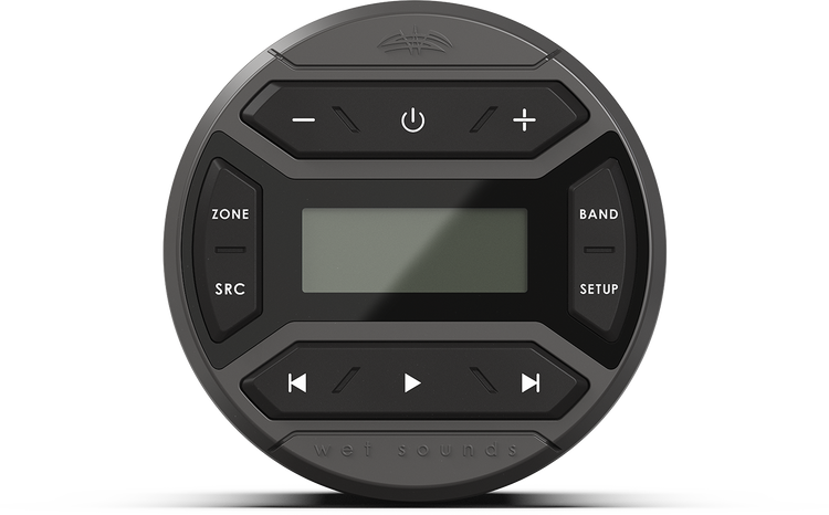 WS-MC-RND | Wet Sounds AM/FM/Digital Tuner Front View Off