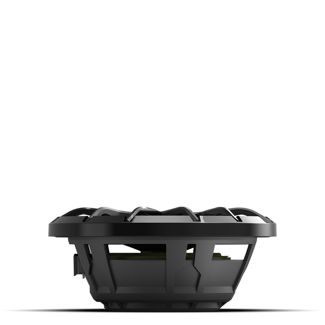 High output 10 inch 4Ω subwoofer ZERO Series with black grille for powersports audio