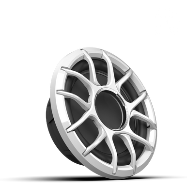 ZERO 10 S4 XZ-W | ZERO Series 10-inch 4Ω High-Output Sealed Enclosure Marine Subwoofer with XZ White Grille