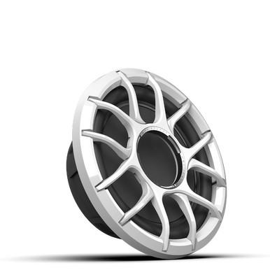 ZERO 10 S2 XZ-W | ZERO Series 10-inch 2Ω High-Output Sealed Enclosure Marine Subwoofer with XZ White Grille