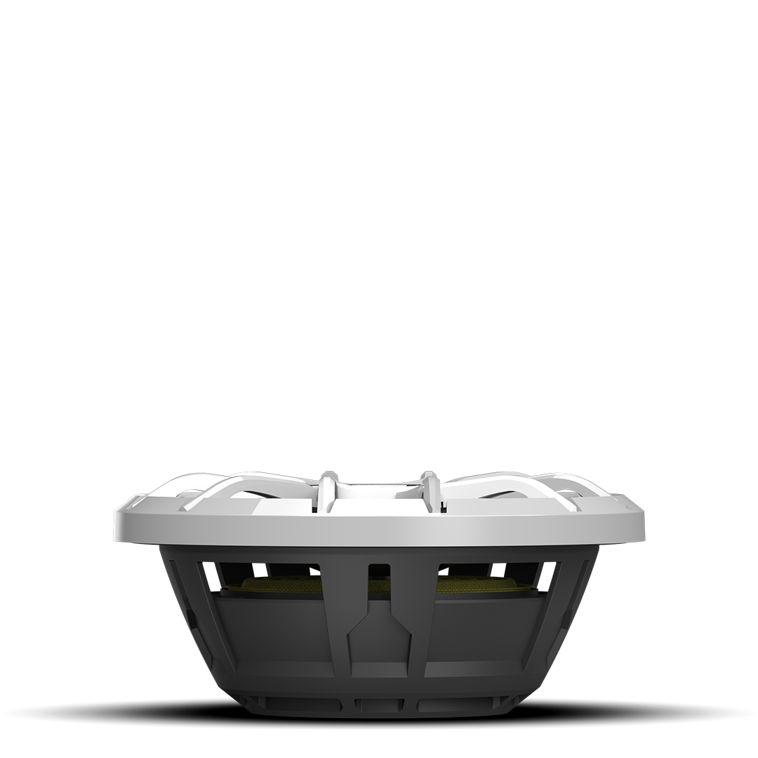 High output 10 inch 4Ω subwoofer ZERO Series with white grille for powersports audio