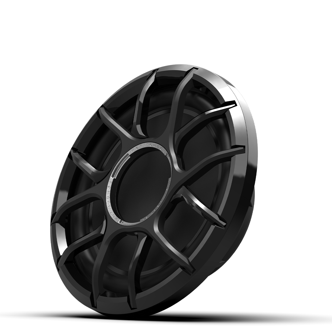 Wet Sounds ZERO 12 4Ω sealed enclosure subwoofer built for marine bass performance