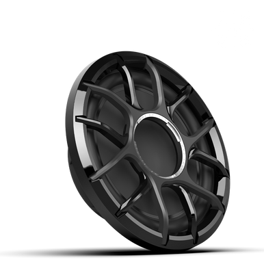 ZERO 12 S2 XZ-B | ZERO Series 12-inch 2Ω High-Output Sealed Enclosure Marine Subwoofer with Black XZ Grille