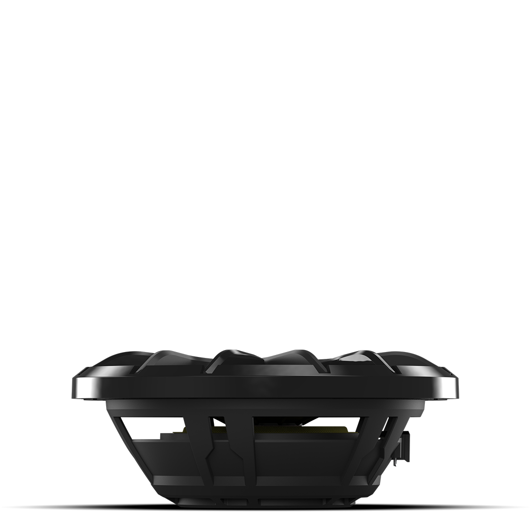 High output 12 inch 4Ω subwoofer ZERO Series with black grille for powersports audio