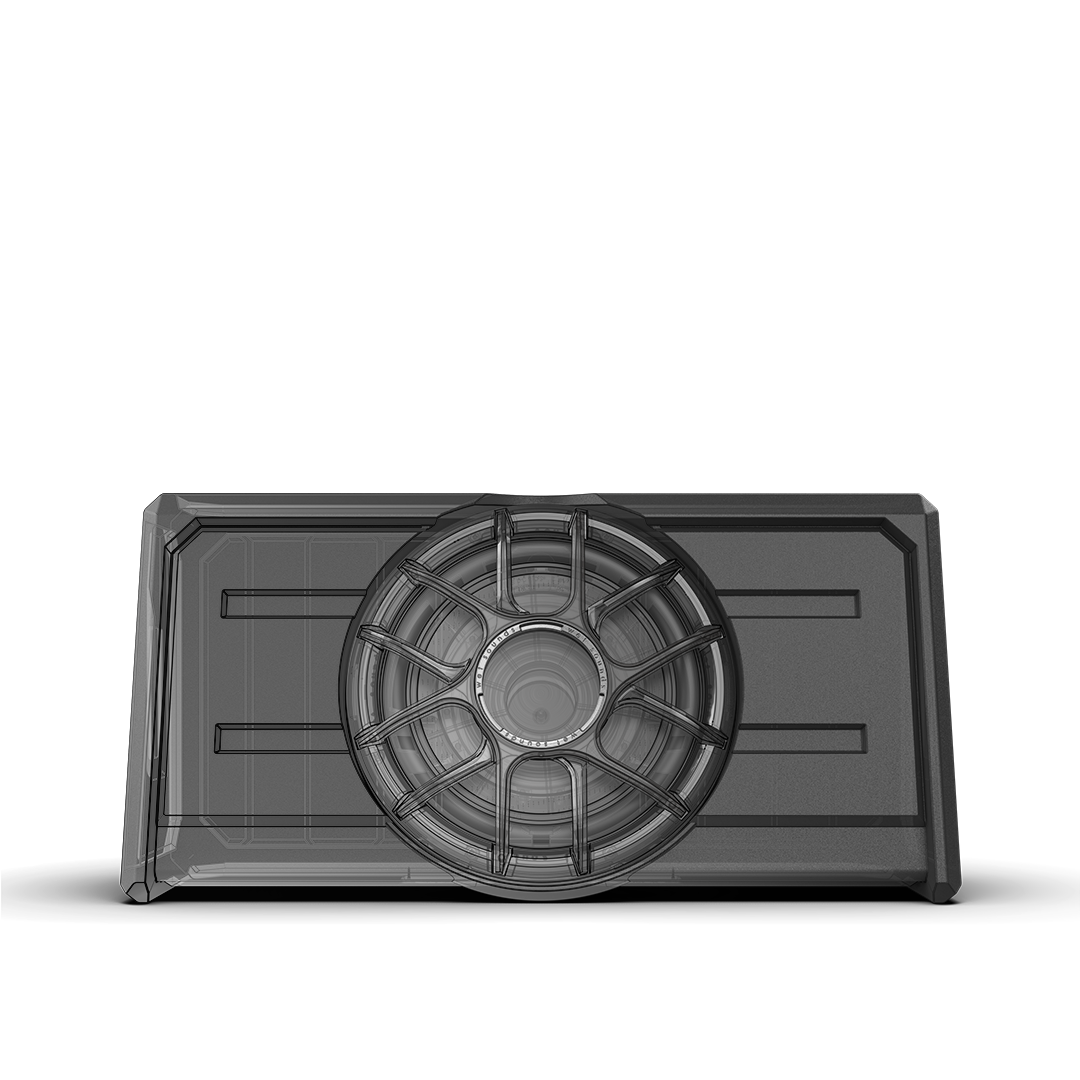 Wet Sounds ZERO 12 Sub Enclosure Kit - Front Dims