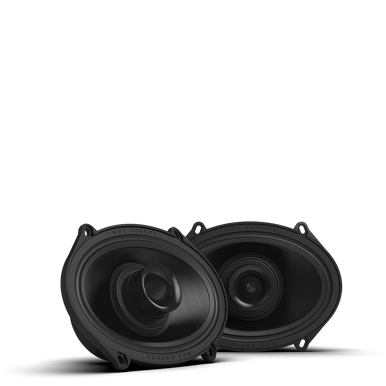ZERO 57 XZ-B | ZERO Series 5x7 High-Output Component Style Coaxial Speakers with XZ Black Grilles